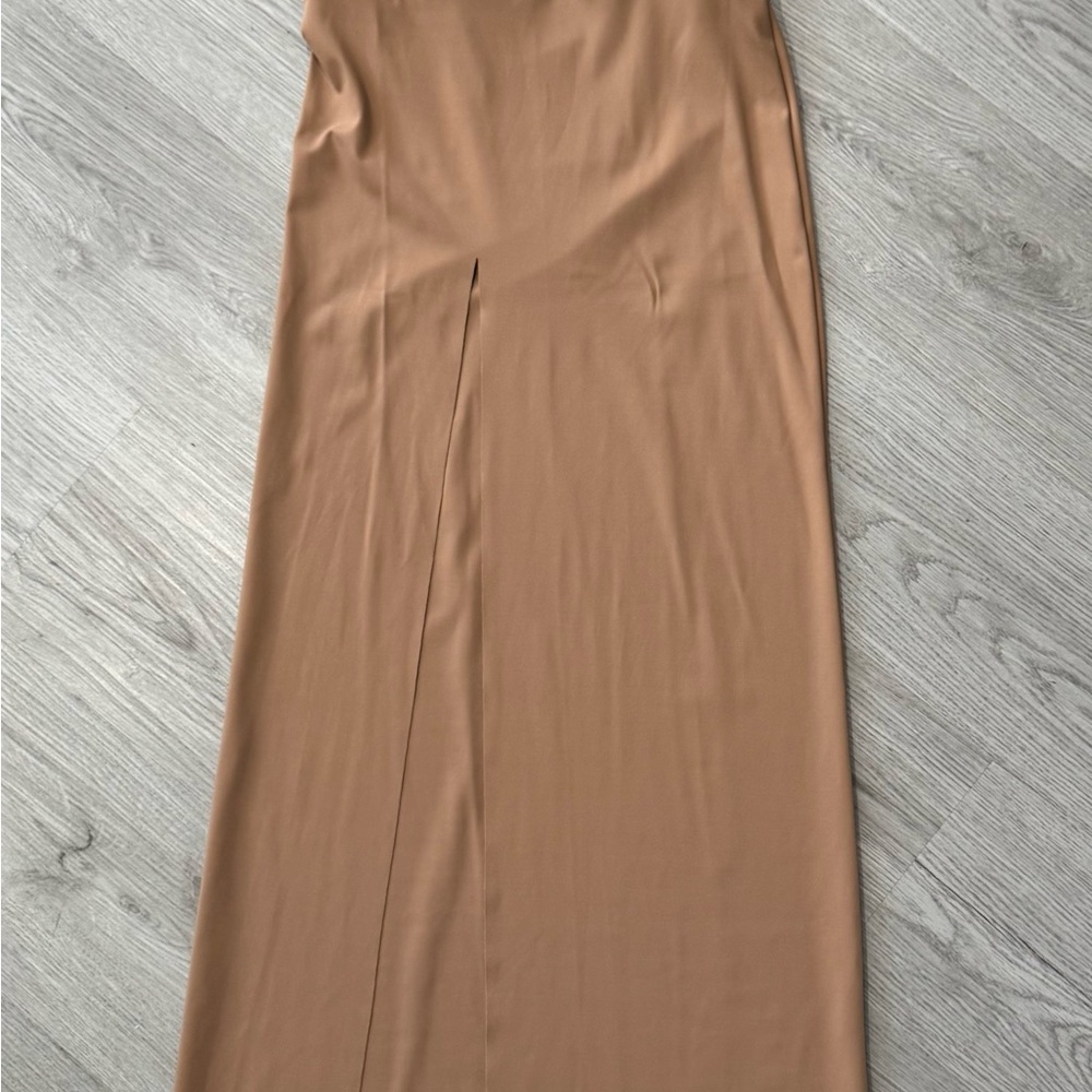 NWT Skims Swim | Tan Maxi Skirt - Picture 3 of 4